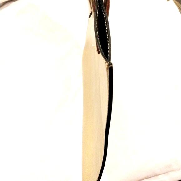 FANCY Gold Tote Shoulder Bag Office Career Documents Carrier Travel Laptop Ipad - Picture 9 of 9